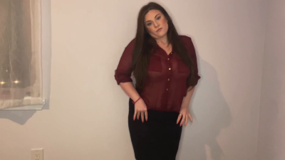 Sensual Silent Orgasm While Standing