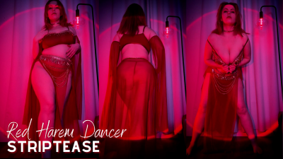 Red Harem Dancer Striptease