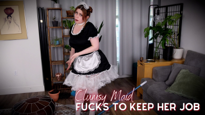 Clumsy Maid Fucks To Keep Her Job