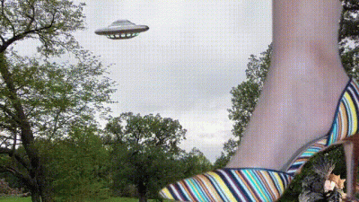 Extraterrestrials Under Tamara's Feet