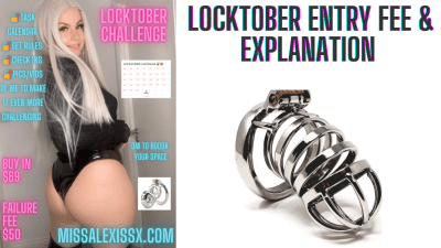 Locktober Entry Fee & Explanation