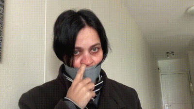 Nose Picking While Gagged