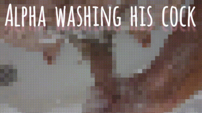 Washing This Alpha Cock!