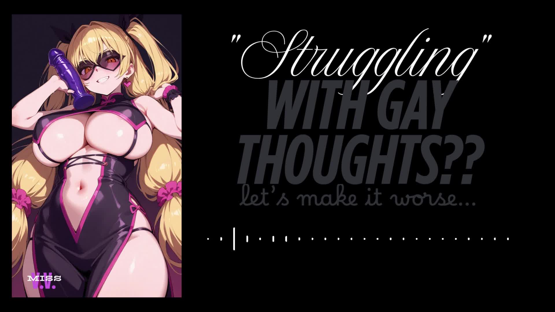 MP4 Version "Struggling" With Gay Thoughts? Let's Make It Worse!