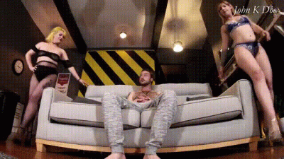 Virgin Boy Drills Roxxie & Phoebe