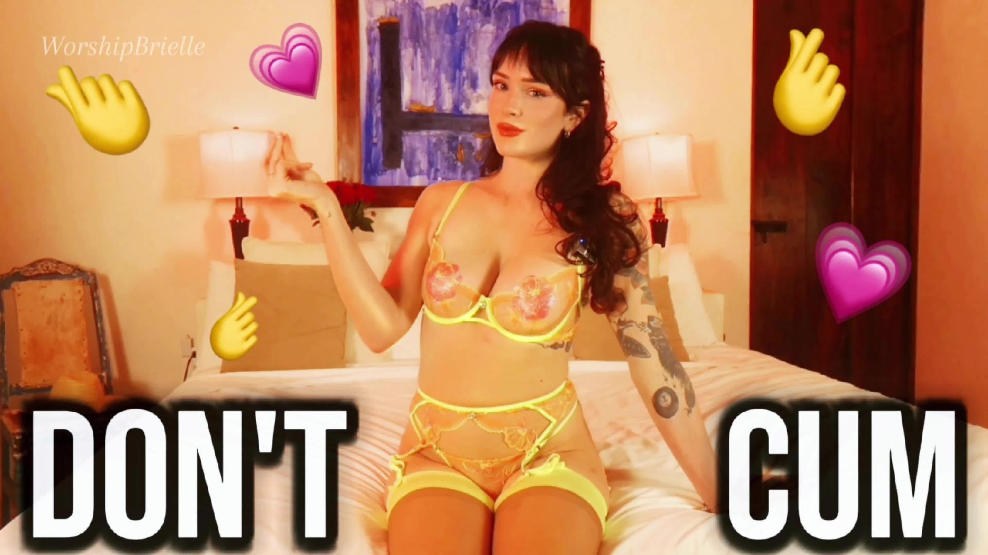 Don't Cum: Finger Snapping JOI Spiral