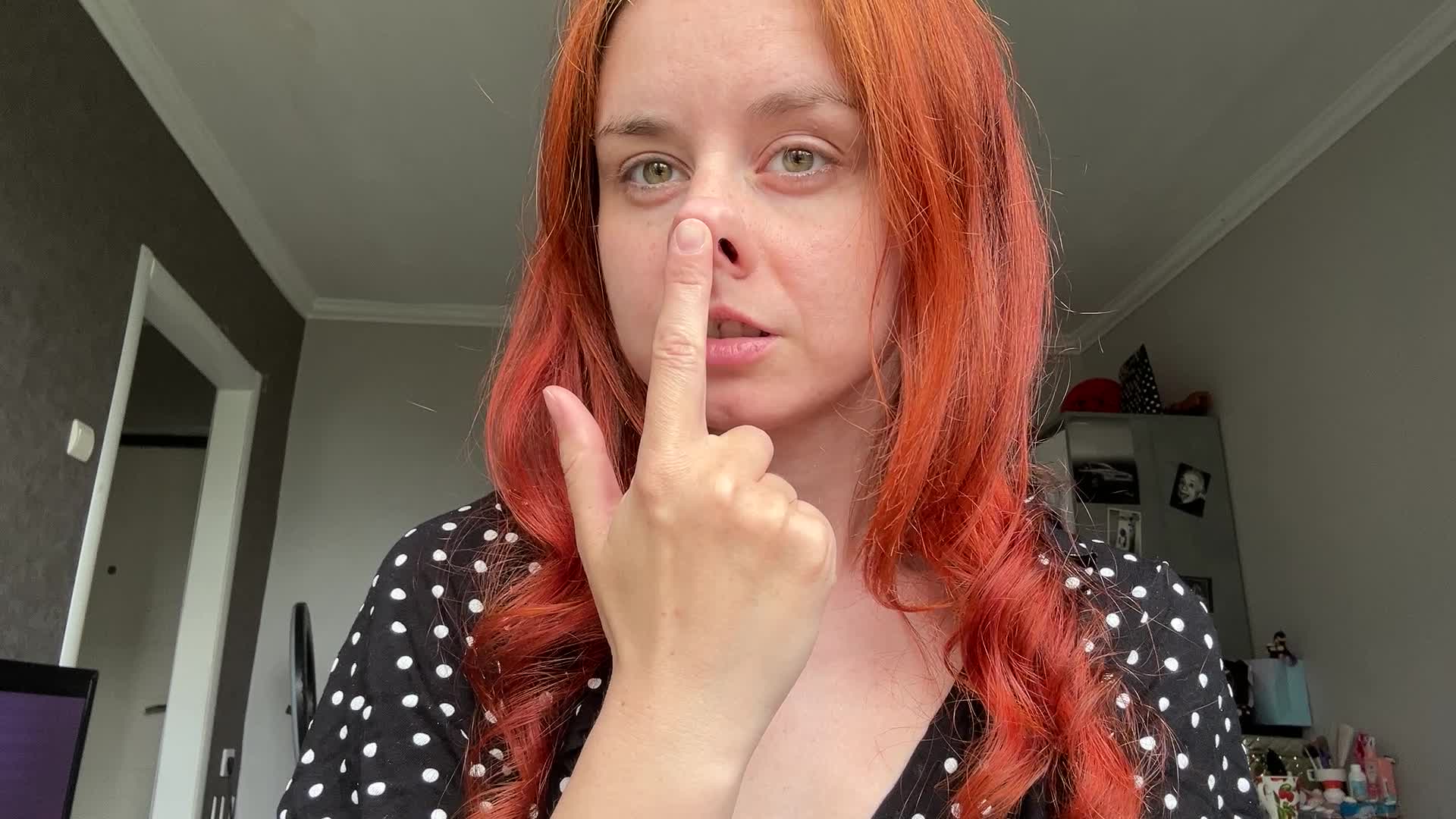 Nose Tease And Picking!