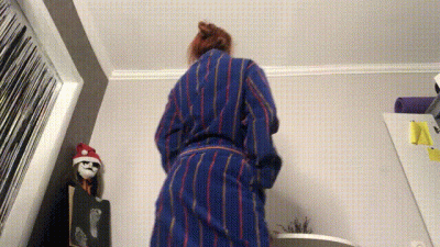 Robe,Panty And Pad!