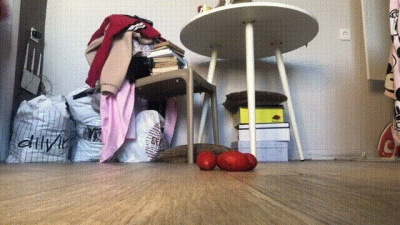 Crush Tomatos. With. Feels And Barefeet!