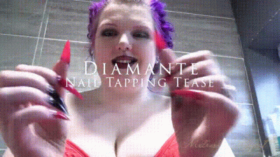 Diamante Nail Tapping Tease
