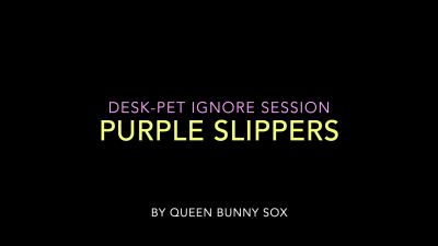 Purple Slippers