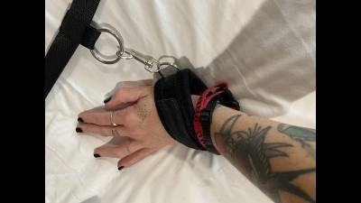 Restrained With Toy
