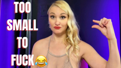 Tiny Clitty Loser Gets SPH JOI: Stroke Your Pathetic Nub While I Laugh At How Useless You Are!
