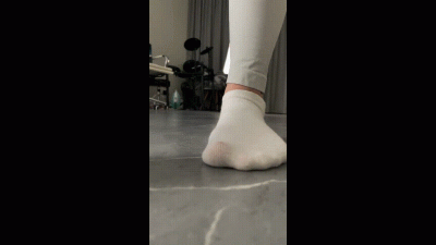 White Socks Fetish Video