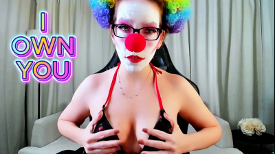 Clown Owns You Already -- Psychological Femdom Conditioning, JOI Edging & Orgasm Control -- Stroke When I Say, Good Boy -- Sara Desire Xo -- HD Mp4 1080p