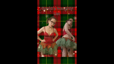 Holiday Femdom Tease - Naughty List Temptation - Confess, Submit, Obey - Sara Desire Xo - HD Mp4 1080p