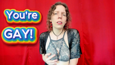 You're Gay!- Manipulative Conversion JOI Edging To Ruined Obedience - Femdom With Sara Desire Xo - MP4 1080P