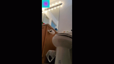 Hit Woman Uses The Toilet Three