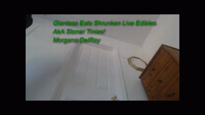 Giantess Eats Live Edibles
