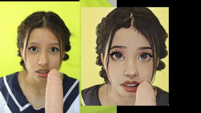 Inside The Green Screen: Hentai Cute School Doll Should To Suck And Screw Hard Dick Sweetmari17