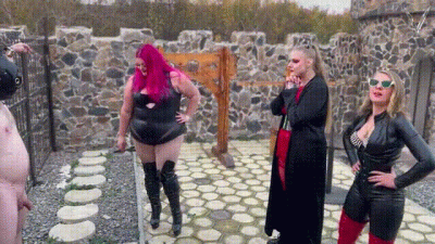 Let's Kick It! Three Dommes Busting Some Balls