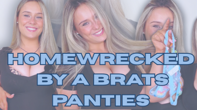 Home-Wrecked By The Bratty Sitters Wet Panties