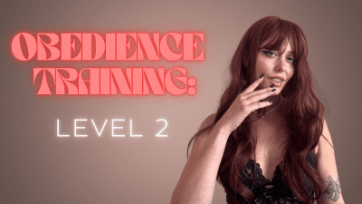 OBEDIENCE TRAINING VOL.2