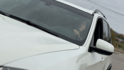Brutal Car Smoke Tease POV
