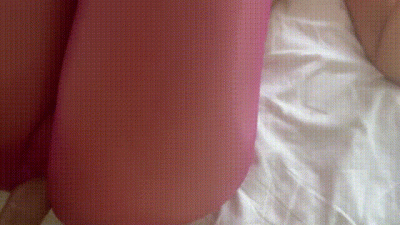 Footjob And Fucking In Neon Pink Seamless Pantyhose