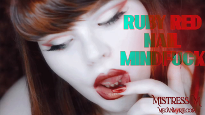 Ruby Red Nail Mind Fuck