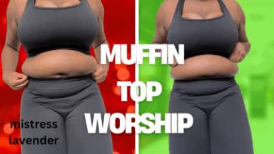 Muffin Top BBW Belly Admiration: Mistress Lavender
