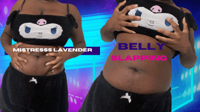 Belly Slapping: Mistress Lavender