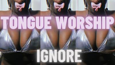 Mesmerizing Tongue Worship: Ignore Fetish/Kink