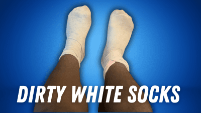 Day Old Worn & Dirty White Socks: Financial Domination