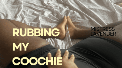 Clothed Female Rubbing Pussy: Mistress Lavender