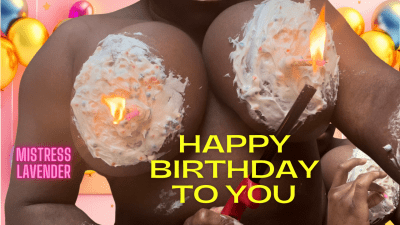 Happy Birthday To You: Big Tits And Cake Icing