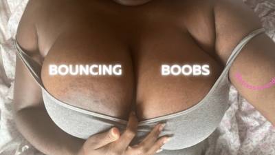 Big Bouncing Black Boobs: Mistress Lavender
