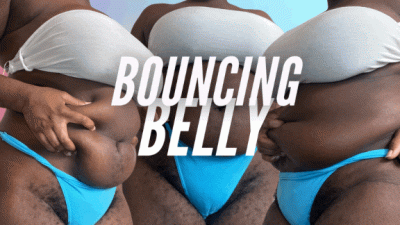 Big Black Belly Bouncing: Mistress Lavender