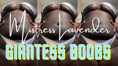 Stroke To Ebony Giantess Under Boob : Shiny Fetish
