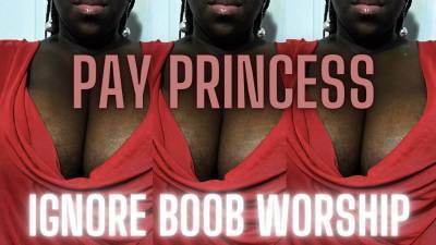 Bored Princess Making Her Boobs Twerk: Ignore Fetish
