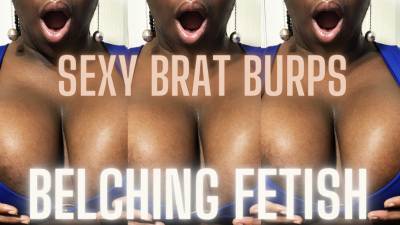 Sexy Brat Burps: Belching Fetish