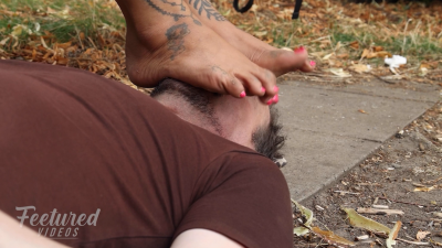 I Love Using You As My Foot Bitch In The Park