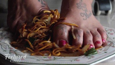 You're A Dog So You'll Eat At My Feet Like One