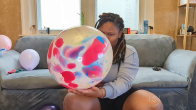 Looners: Ebony Blows 12 Inch Balloon (B2P)