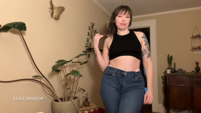 Five Stretchy Thongs Tease