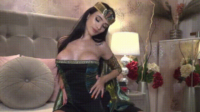 Queen Cleopatra Teasing You With Her Big Breasts, Leaving You So Hard!