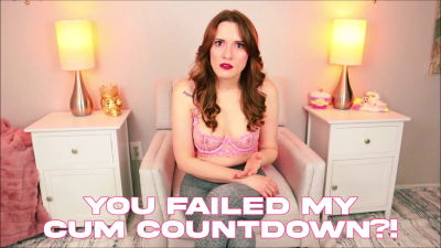 Failed Cum Countdown- Verbal Humiliation- Orgasm Denial- Female Domination