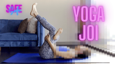 [4K] Squirt Your Beta "Man" Juice In Your Own Face I Pixelated Yoga JOI Femdom Feet