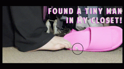 Tiny Man Crush Giantess Feet