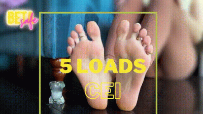 5 Loads Of Cum (Beta Juice)- CEI For My Amusement